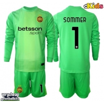 Inter Milan Yann Sommer #1 Goalkeeper Replica Third Minikit 2025-26 Long Sleeve (+ pants)